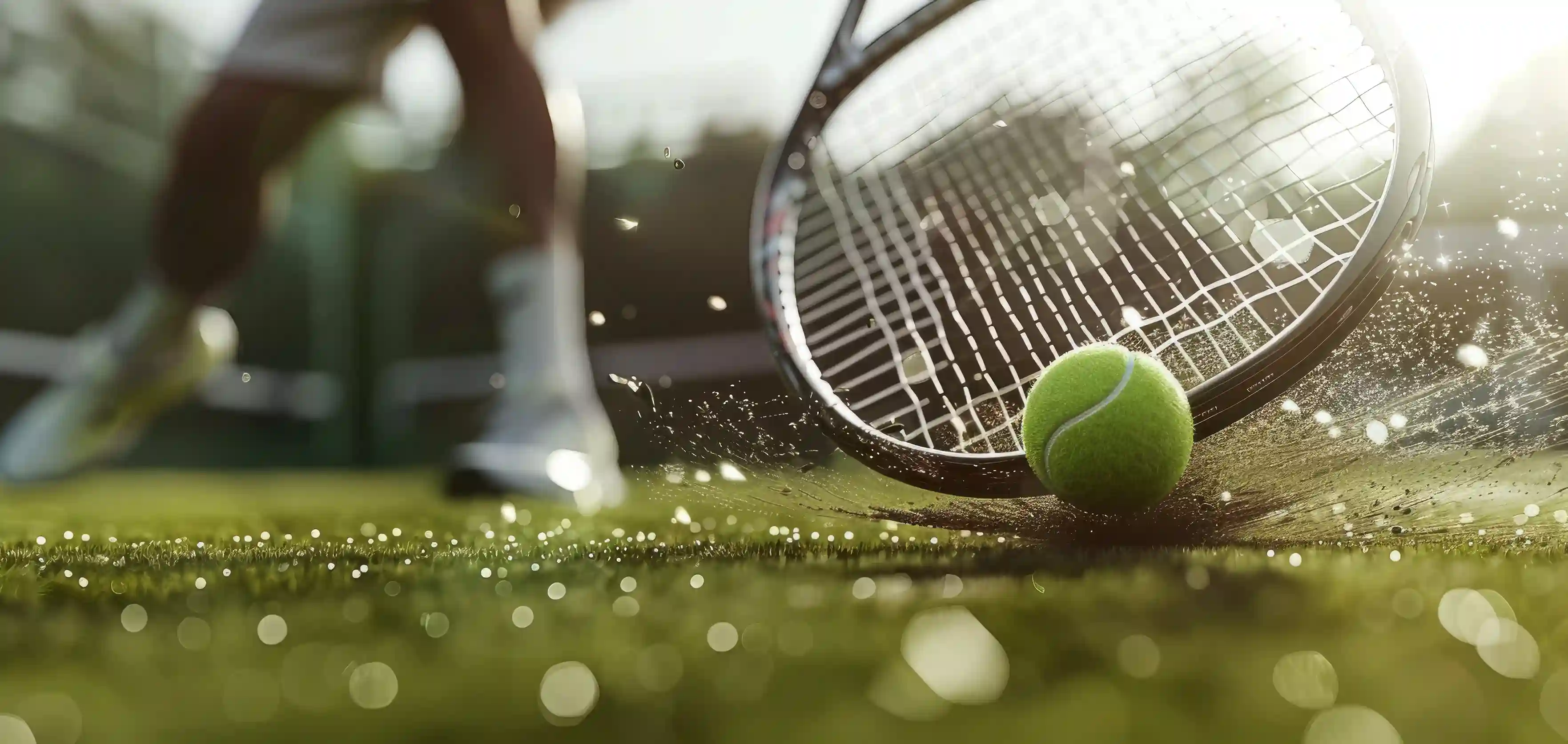 Relaxed tennis learning at Nivendra